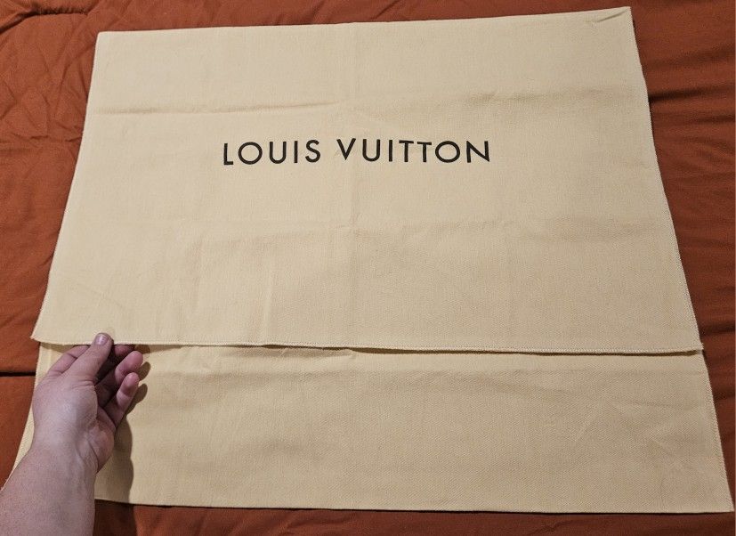 👜✨ Louis Vuitton XL Flap-Over Dust Bag – Handbag, Tote & Luggage Protector 💎🧳