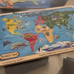 Melissa & Doug World Map Puzzle 