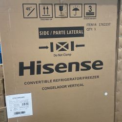 Hisense Convertible Refrigerator/ Freezer 