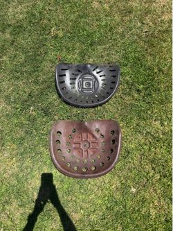 Old tractor seats