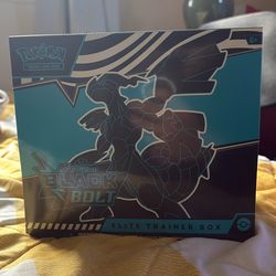 Pokemon Scarlet And Violet Black Bolt ETB