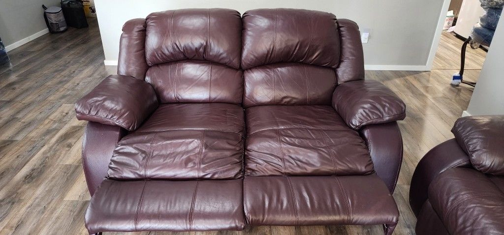 Reclining Sofa And Loveseat
