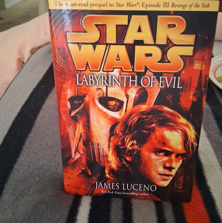 Five 1990's Star Wars Trilogy Books (Hardback)