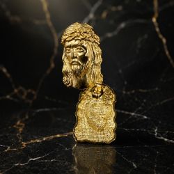 Mens Jesus Earring Piece