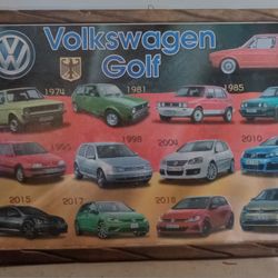 Vw Framed  Picture
