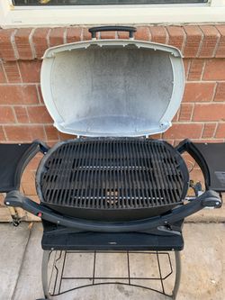 Weber Q 2000 Portable Camping Tailgating Grill For Sale