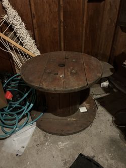 Free Vintage Spool Table
