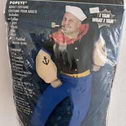 Pop Eye And Olive Oyl Costume