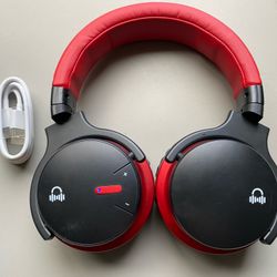 MOVSSOU E7 Active Noise Canceling Wireless Headphones 