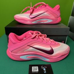 Nike A’ja Wilson A’One “Pink A’ura” NEW Size 10.5W OG ALL FZ8605-601