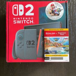 Nintendo Switch 2 + Mario Kart World + 12 Month NSO
