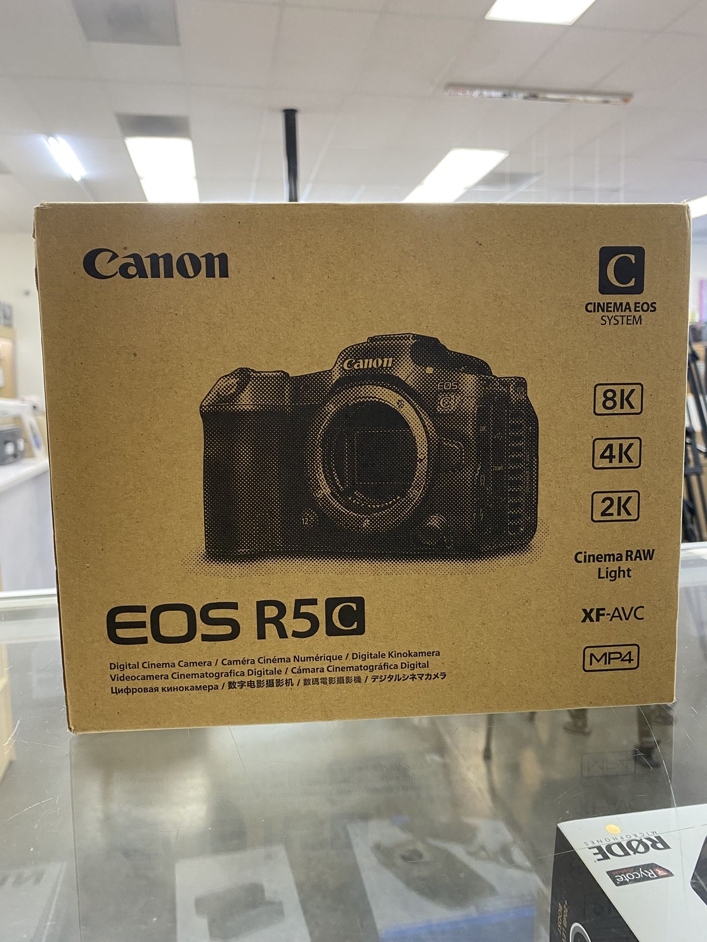 Canon EOS R5 C Cinema Camera