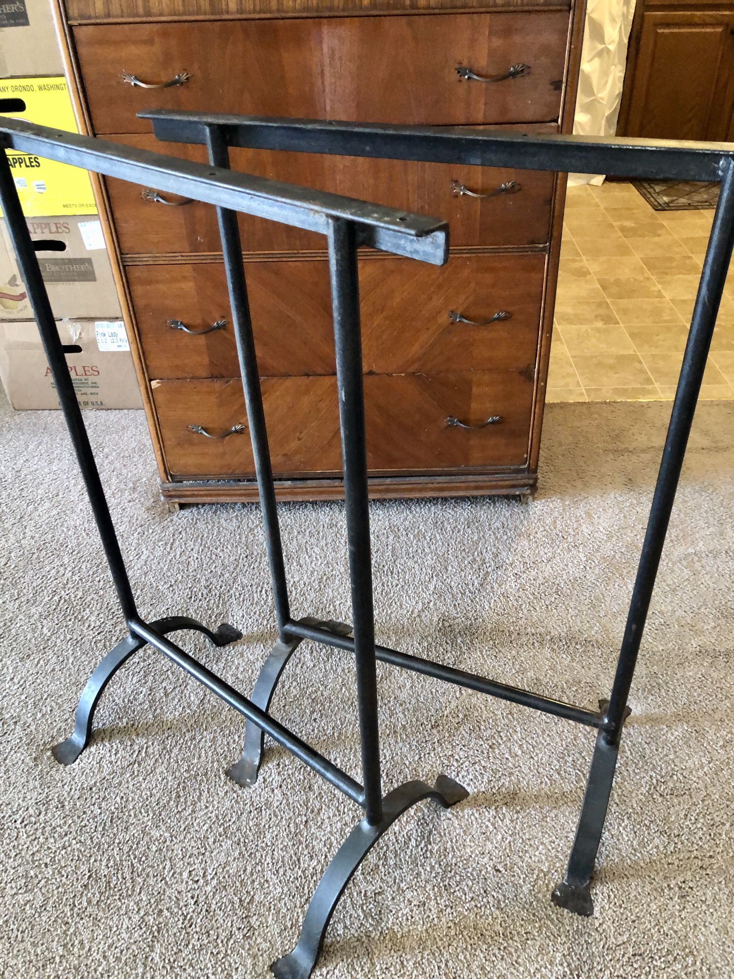 Cast Iron Table Legs (2) 