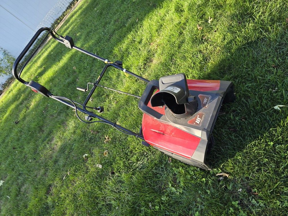 Toro 18" Electric Snow Blower