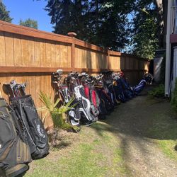 Tons ~ Golf clubs ~ Drivers ~ Irons ~ Putters ~ Balls (Read Description) 