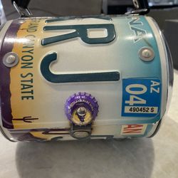 Metal Purses.    Az License Plate. Cocktail Purse  Sun& Sand Purse