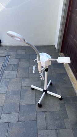 2-in-1 Facial Steamer with Magnifying Lamp