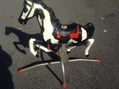 1961 Vintage "Blaze" Galloping Rocking Horse By Mattel
