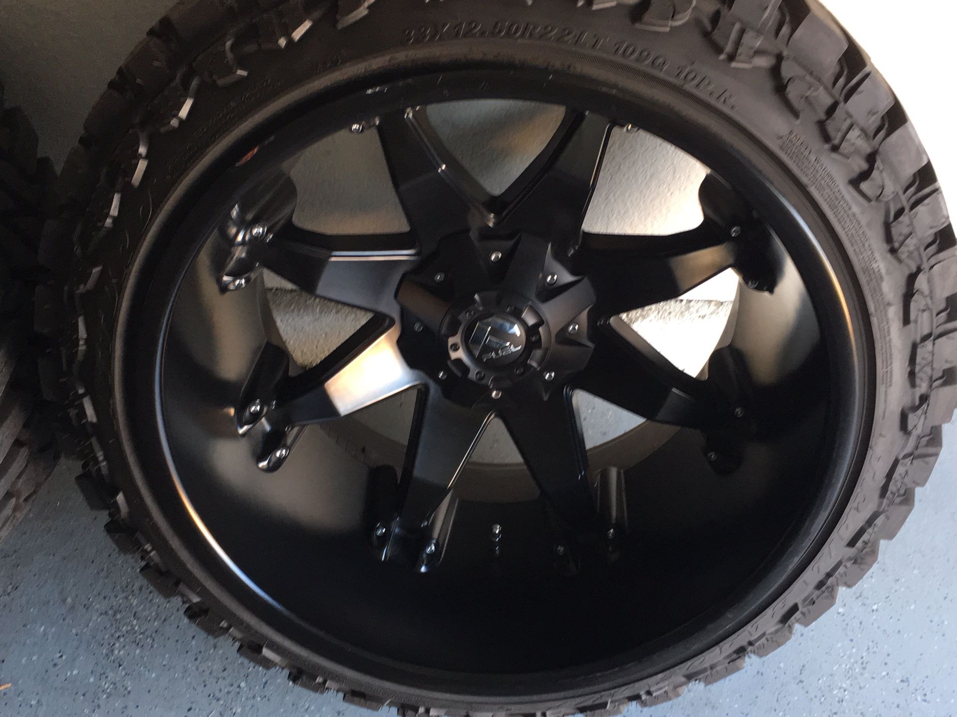 22x14 Fuel Octanes (stretched tires)
