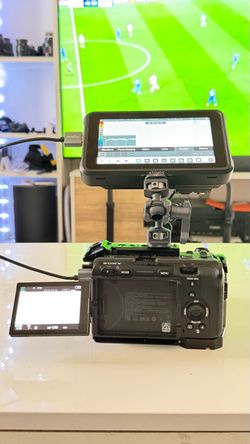 Sony Fx30 Camera with Atomos ninja v Monitor