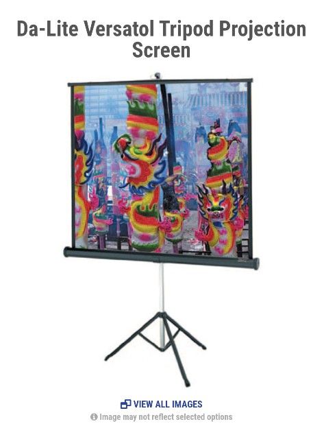 Portable Projector Screen 40x40 