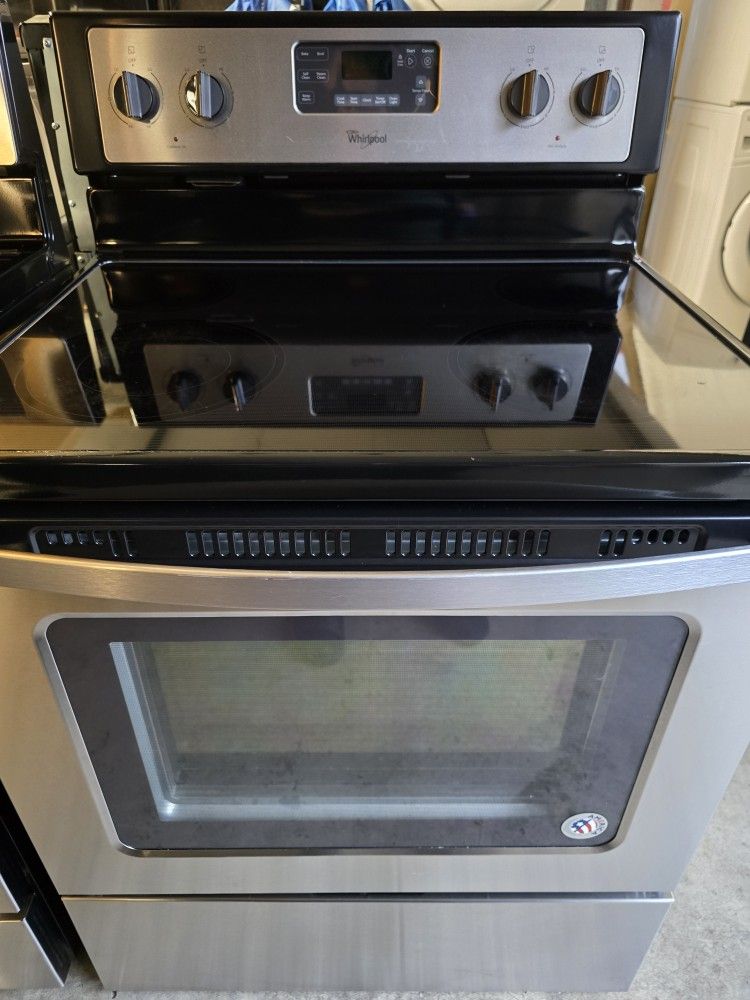 Stove, Whirlpool Flat Top