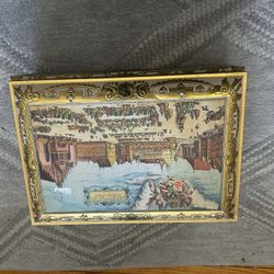 German Antique Chest Box 