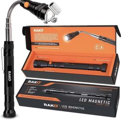 Telescoping Magnetic Pickup Tool - Extendable Magnetic Flashlight