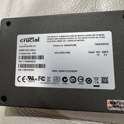 2.5” SSD Crucial, Kingston, Sandisk