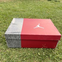 Empty Jordan Shoe Boxes
