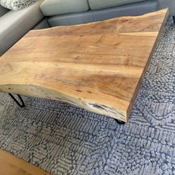 Live Edge Coffee Table 