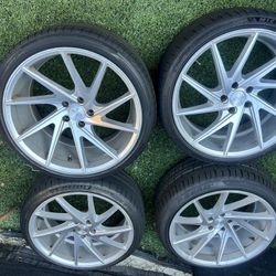 20” Staggered  True Directional niches 5x112