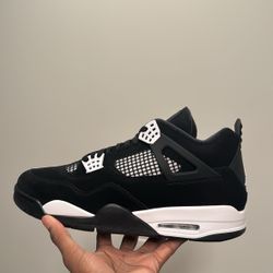 White Thunder Jordan 4 Size 14