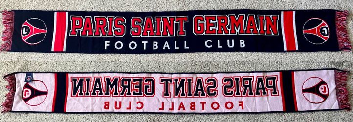 Paris Saint Germain FC PSG Soccer Scarf