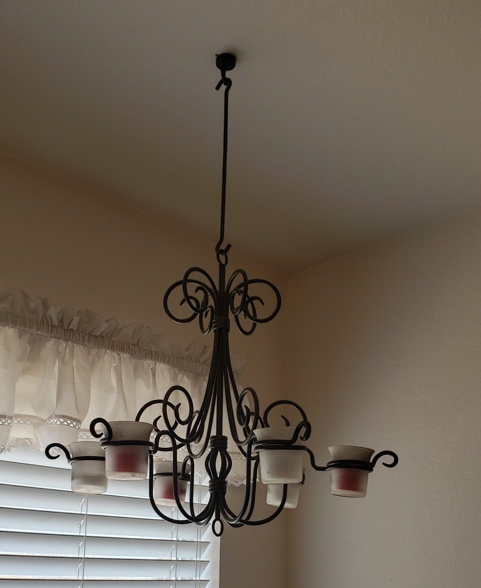 Candle holders, wall sconce/shelf, chandelier, Partylite