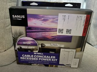 Sanus Cable Concealer Recessed Power Kit