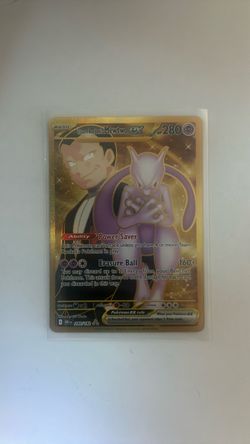 Pokemon team rockets mewtwo EX Mint