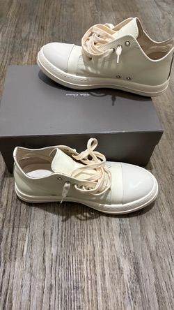 Rick Owen Ramones low top Size 9.5 US 43 EU