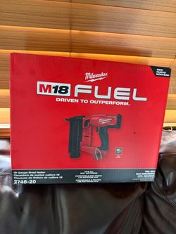 Milwaukee m18 fuel 18 ga nailer gun