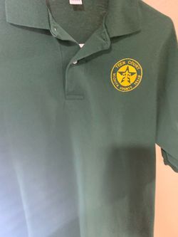 Polo Shirts with Logo (One L One M $5 each)