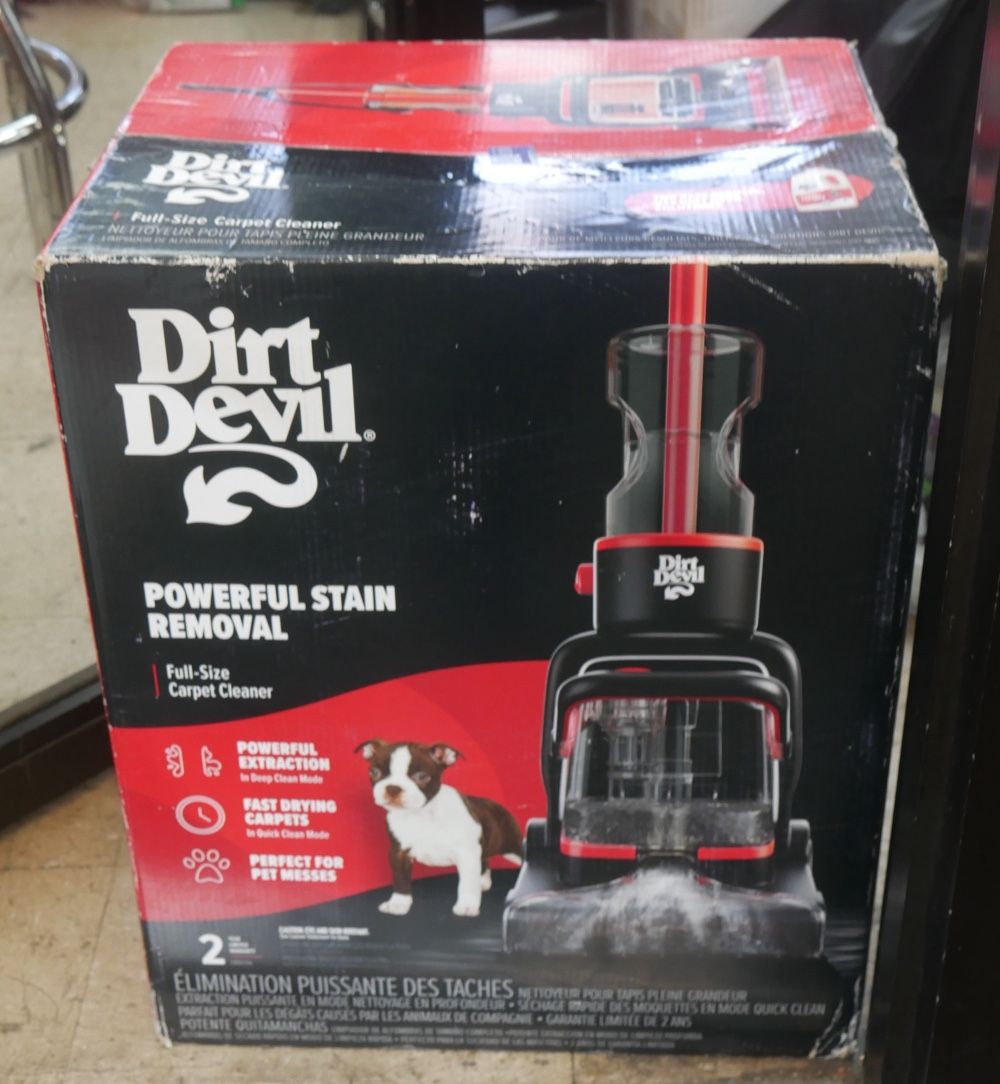 Dirt Devil Steamer Vacuum FD50310 new 887518-3
