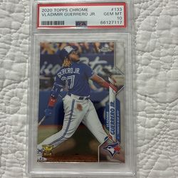 2020 Topps Chrome Vladimir Guerrero Jr. PSA 10
