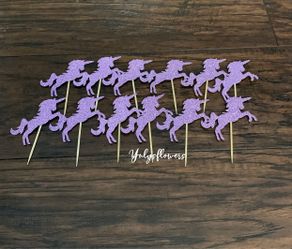 Unicorn 🦄 theme cupcake toppers