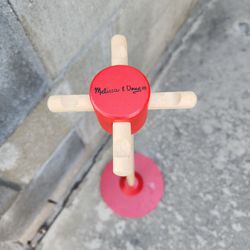 Melissa & Doug Wooden Toy Coat Hanger Piece