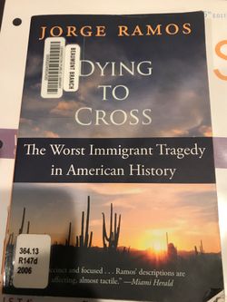 Dying to cross chapter book (New)