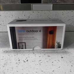 Blink Outdoor 4 (4th Gen) Wireless Security Camera – 1 Cam, 2-Yr Battery, NEW