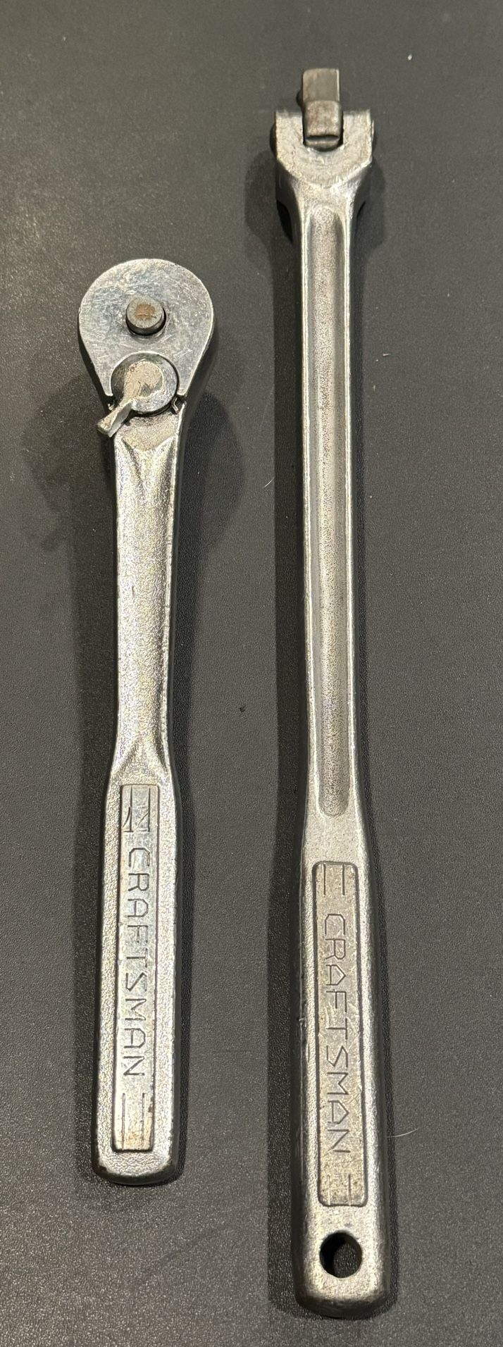 Vintage Craftsman 1/2” Drive Ratchet & Breaker Bar. Craftsman 1/2