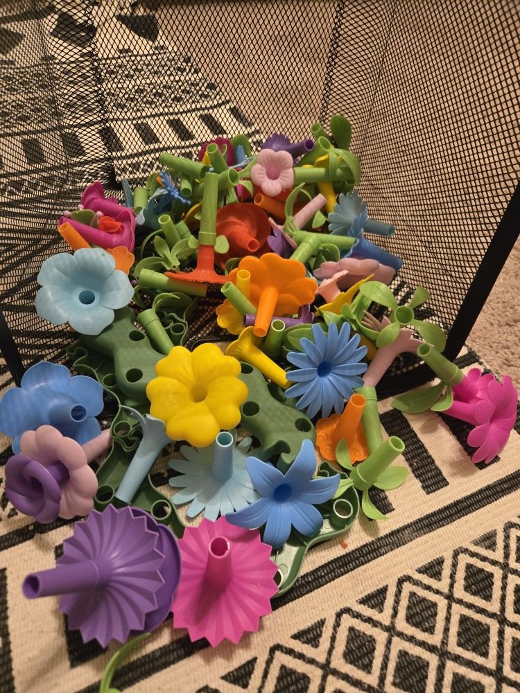 Building Flower Garden