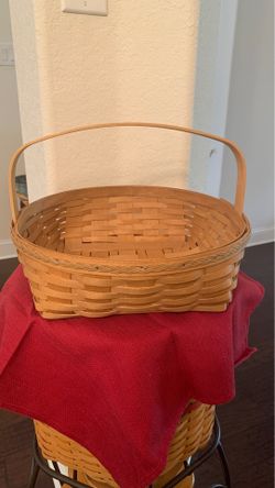 Longaberger Round Pie Basket