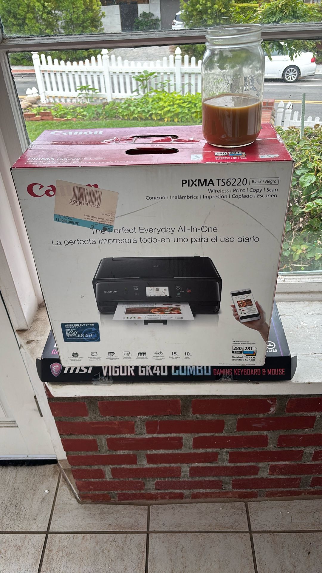 Canon Pixma Ts6220 New In Box 2Side Printing